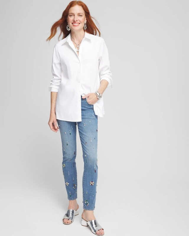 No Iron Trapeze Shirt - image 2